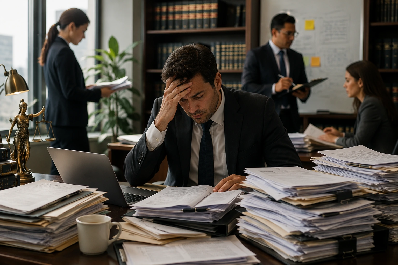 How Law Firms Manage Growing Caseloads Without Burnout