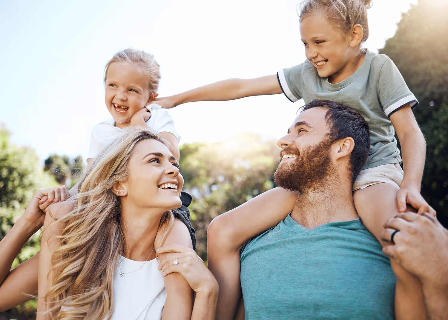 Happy family. Hope Speaks mental health solutions in Richardson TX