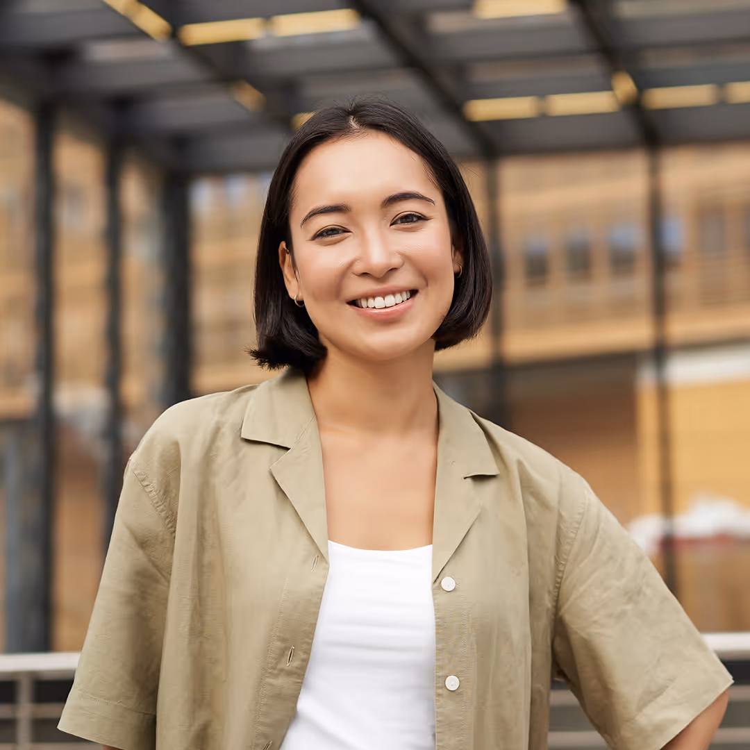 Happy female. Hope Speaks mental health solutions in Richardson TX