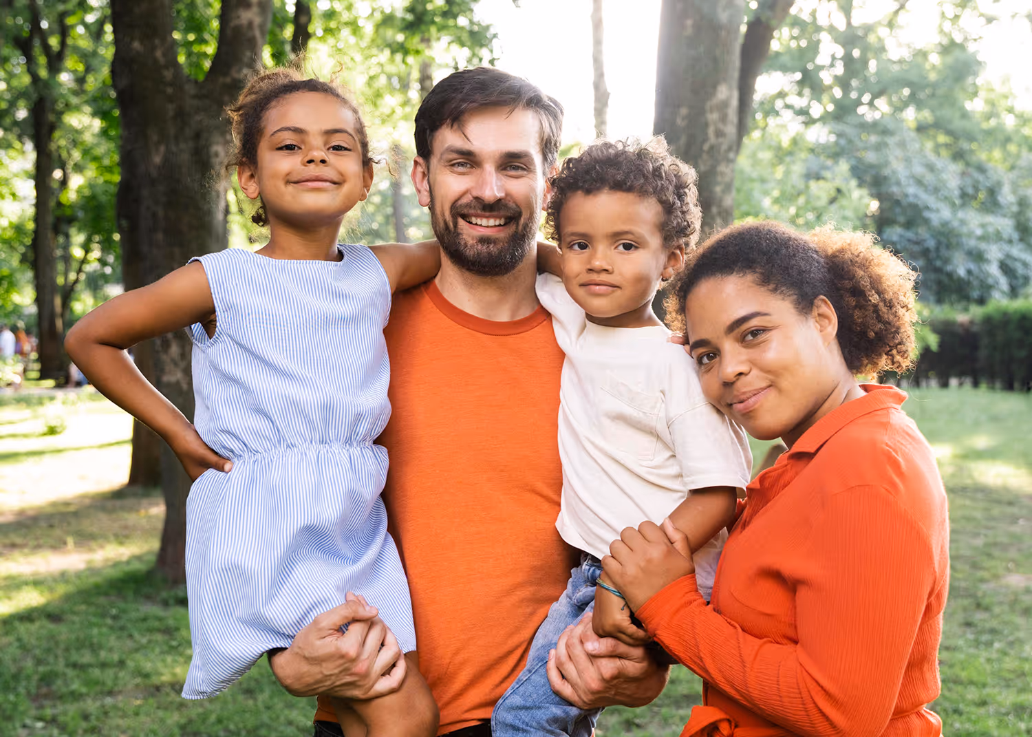 Happy family. Hope Speaks mental health solutions in Richardson TX