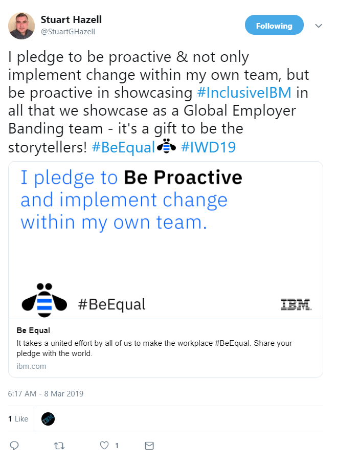 Stuart Hazell walking the talk with employer brand