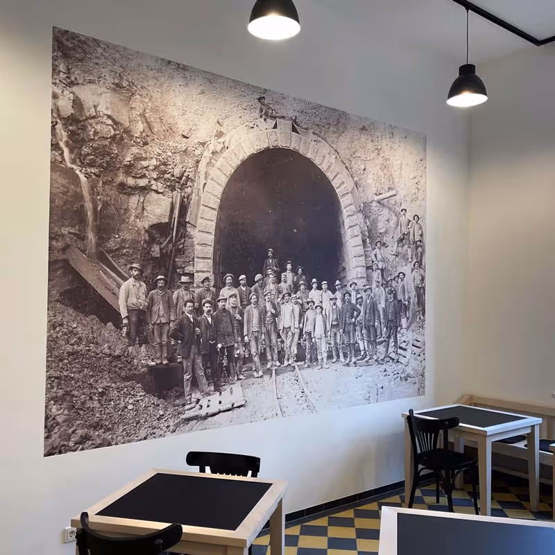 Wall art sample