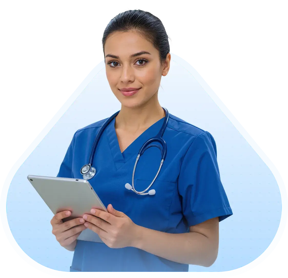 Imagem de um médico iniciando a carreira com auxílio da Amigo Tech