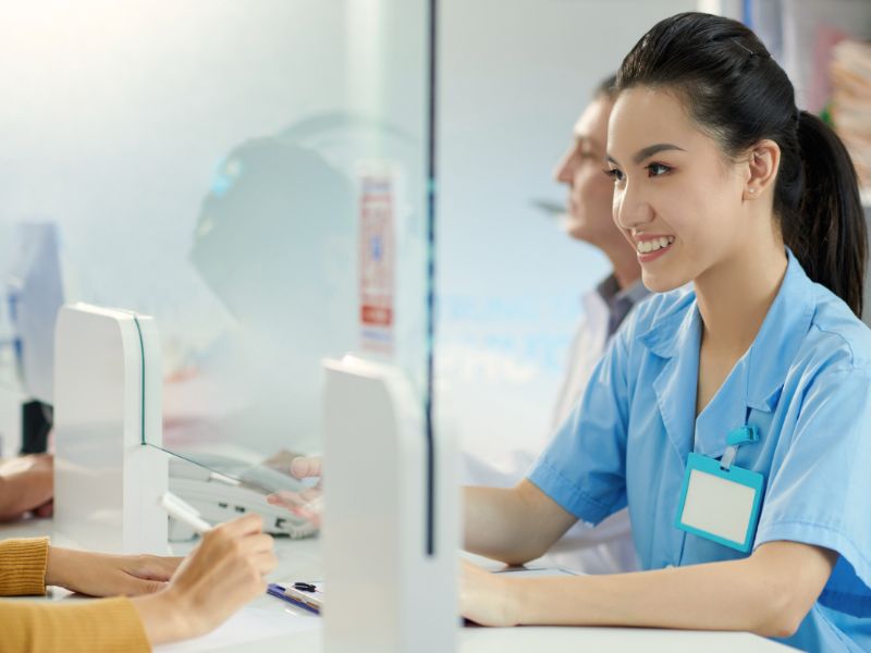Recepção Clínica Médica saúde
