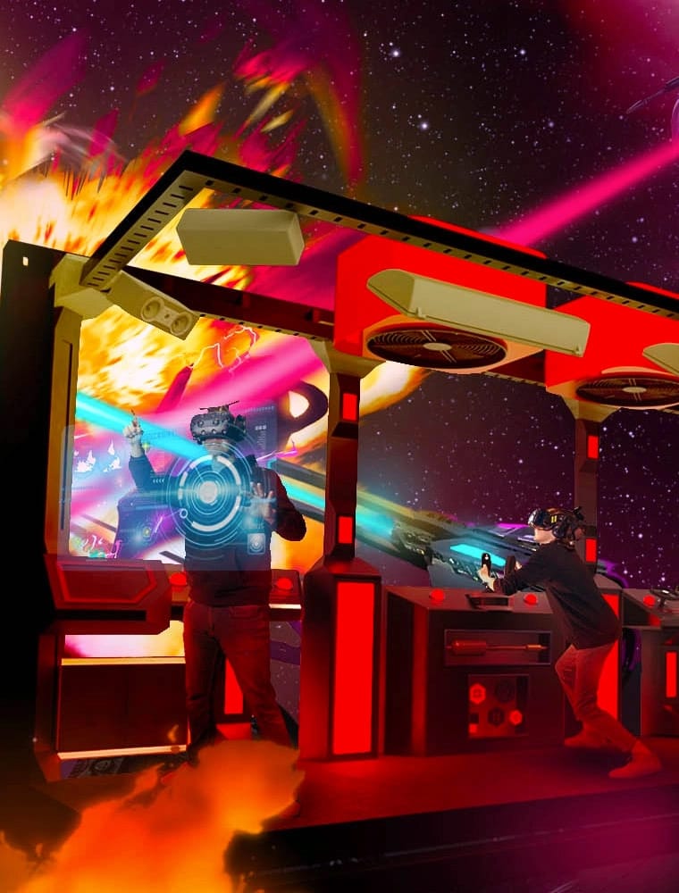 Uncontained VR Gaming Platform