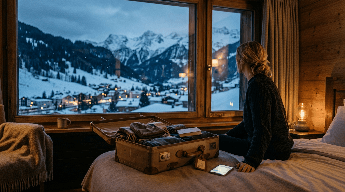 Saisonale Hotelkampagnen - mit KI generiert