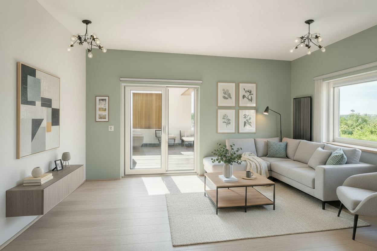 After: Virtual Staging and Fresh Paint