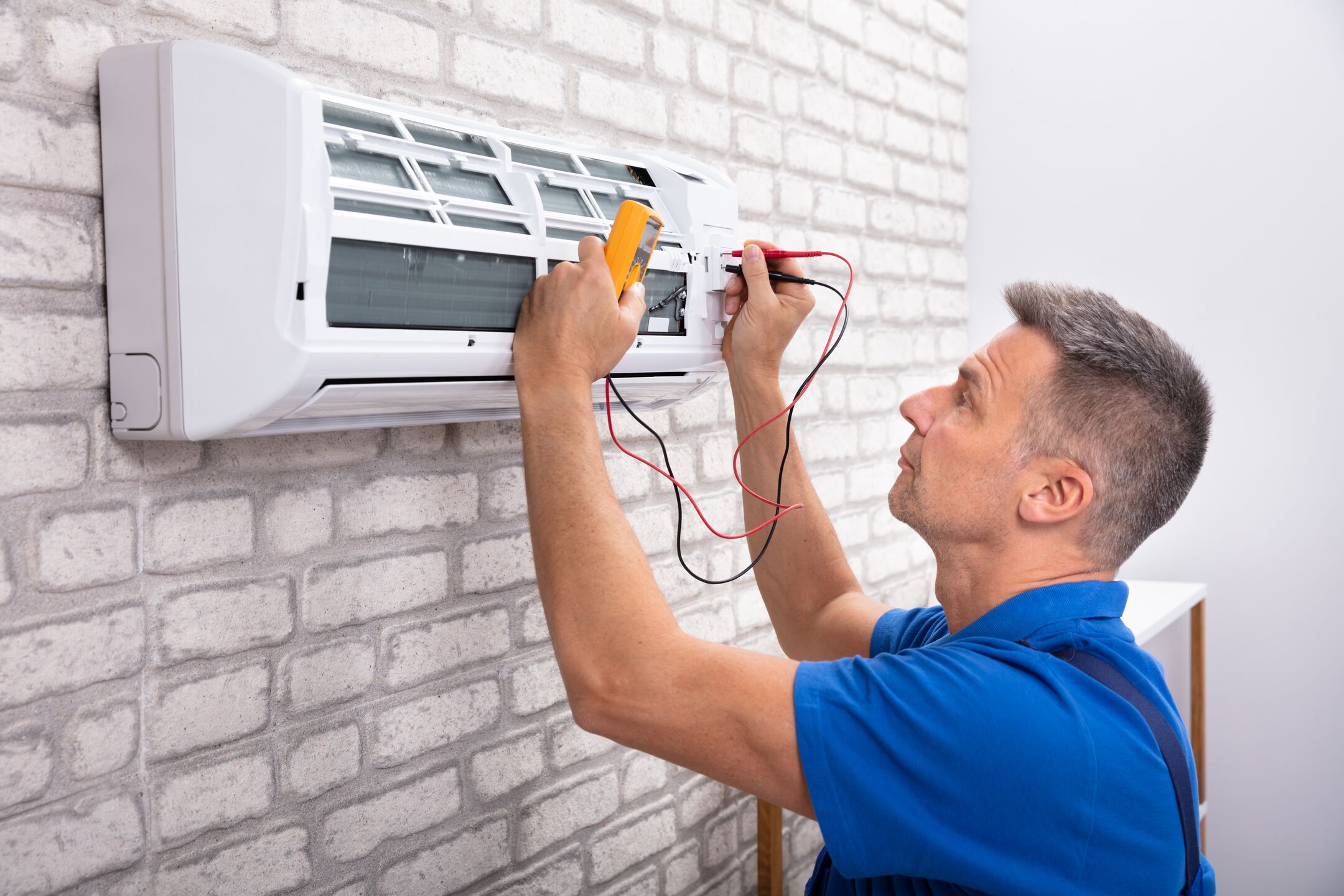 Installing HVAC system