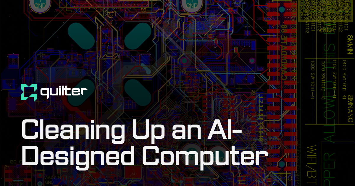 Refinery Programming Computer Cleaning Up an AI-Designed Computer: Refining the Layout for Production ...