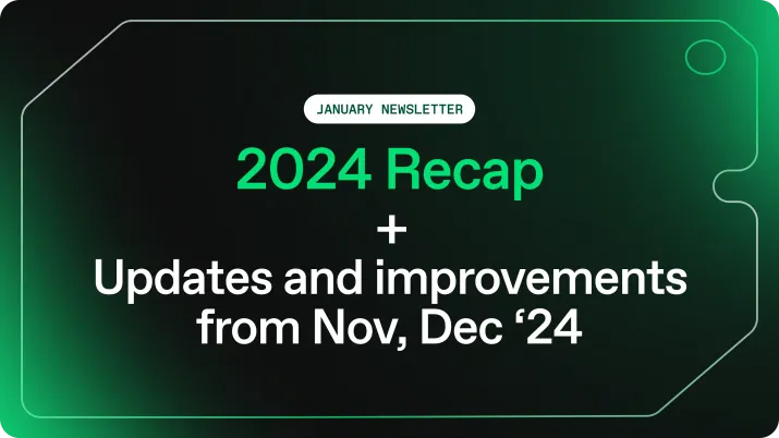 Cover image for: January newsletter: 2024 roundup edition