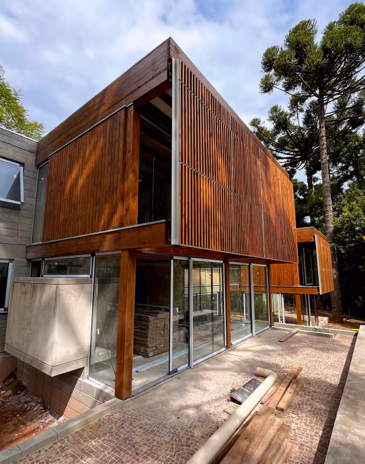 Casa no Pilarzinho | Projeto em Madeira Engenheirada