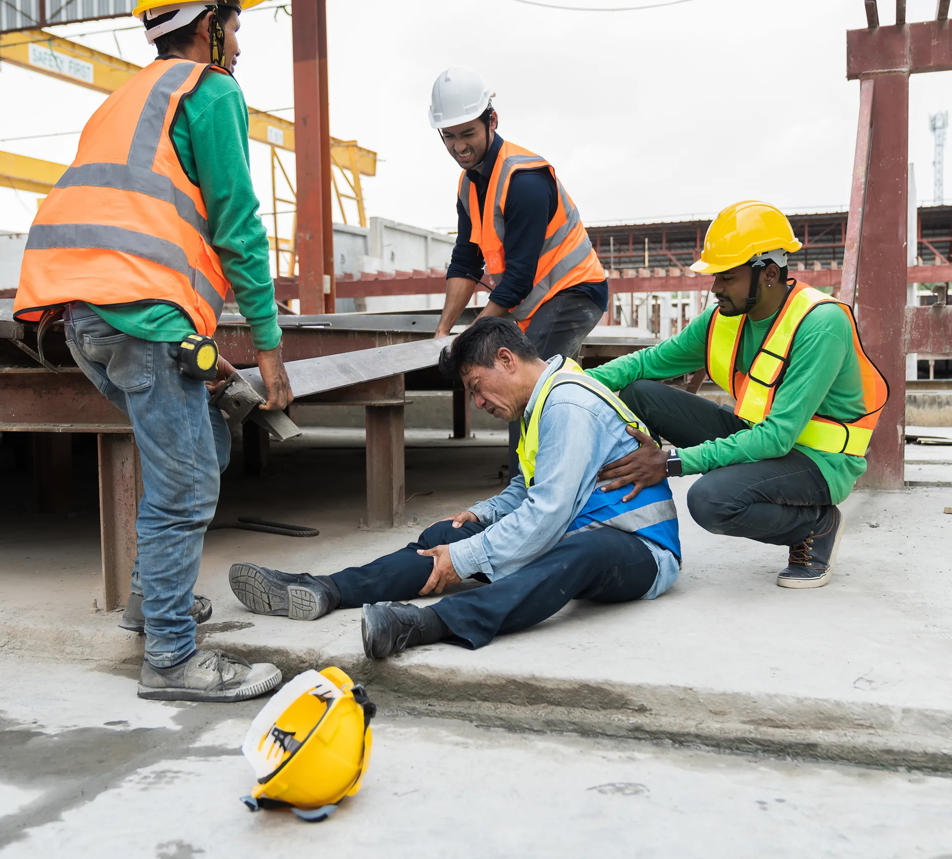 Worker injured on the job site