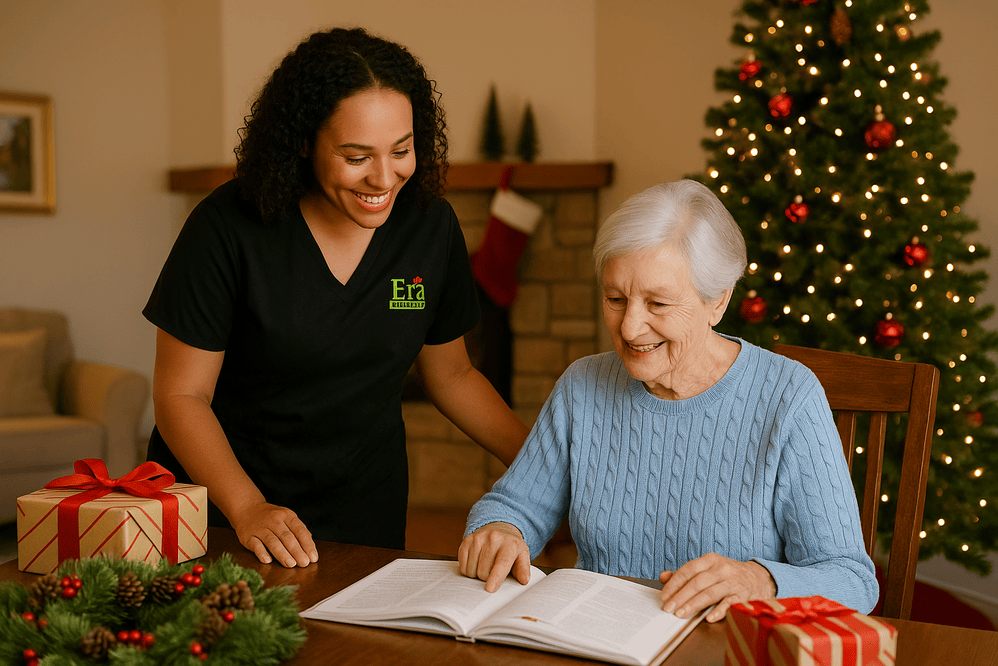 Caregiver support during the holiday