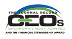 Journal Record CEOs Oklahoma's Most Admired Logo