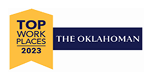 The Oklahoman's Top Work Places Logo