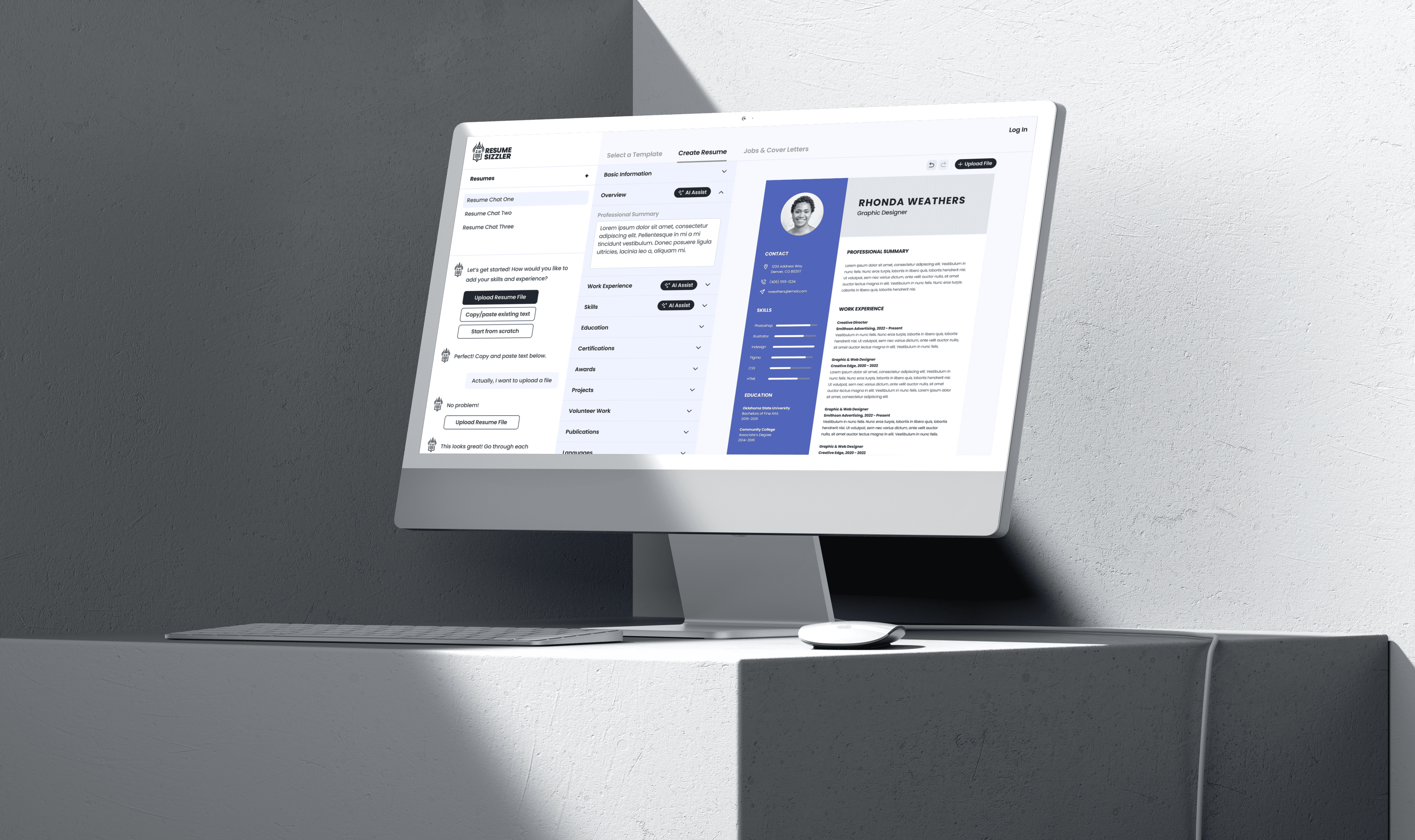 Resume Sizzler Portfolio Image