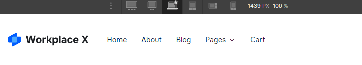 Responsive Design - Workplace X Webflow Template