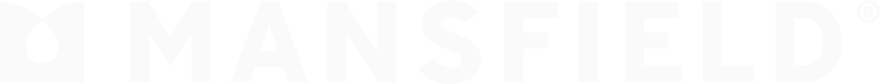 Mansfield logo with stylized M and uppercase text.
