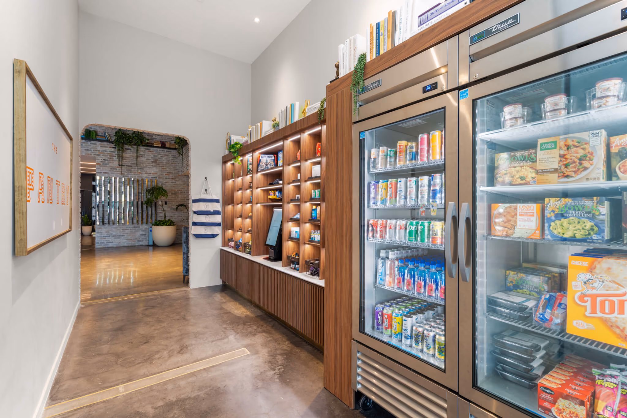 the lobby market self pay convenience store in hotel lobby