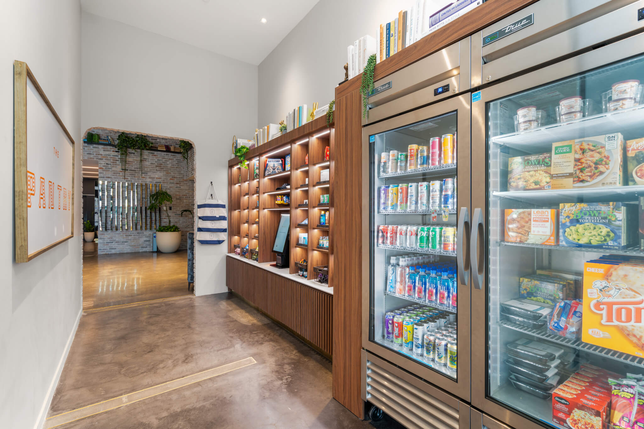 the lobby market self pay convenience store in hotel lobby