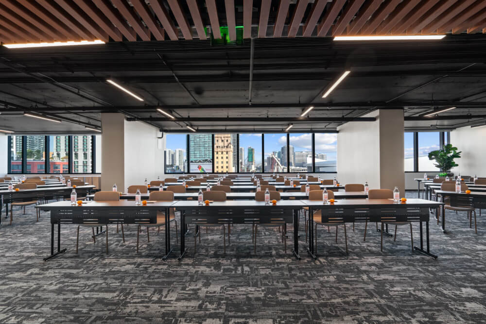 Biscayne meeting room at hotel elser