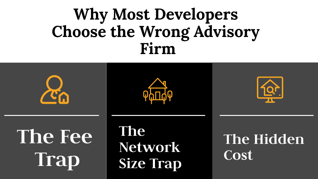 Common mistakes developers make when choosing a real estate advisory firm