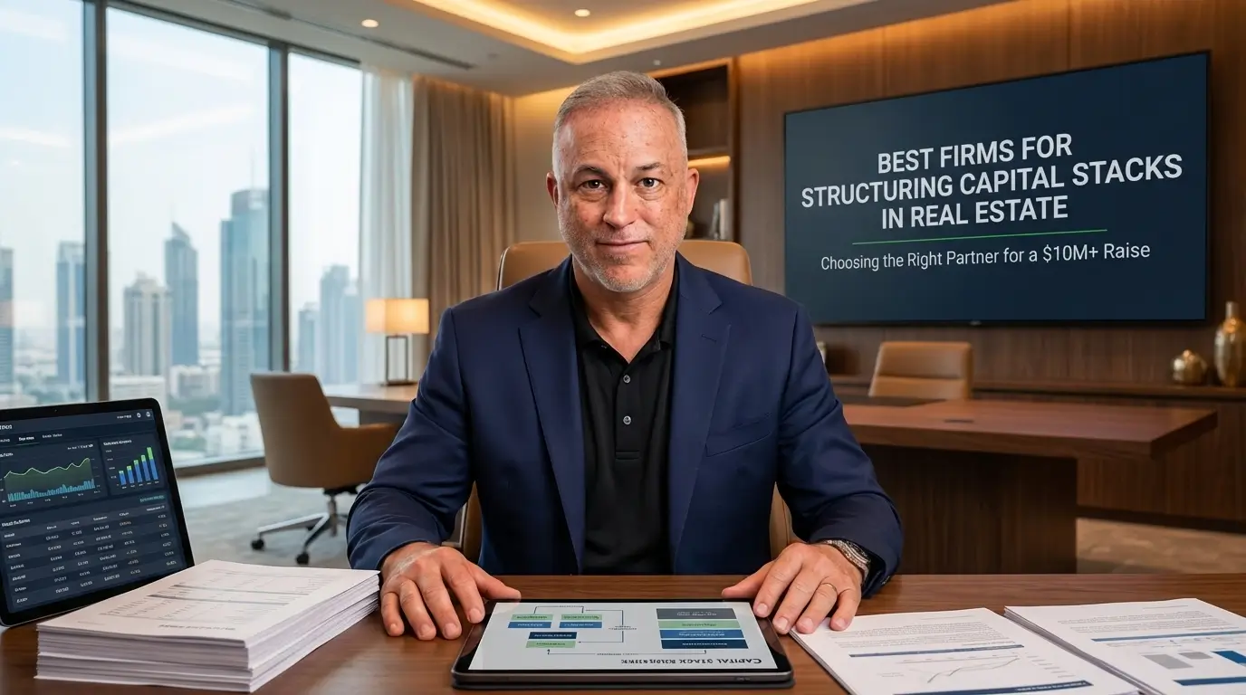 Real estate capital stack structuring guide.