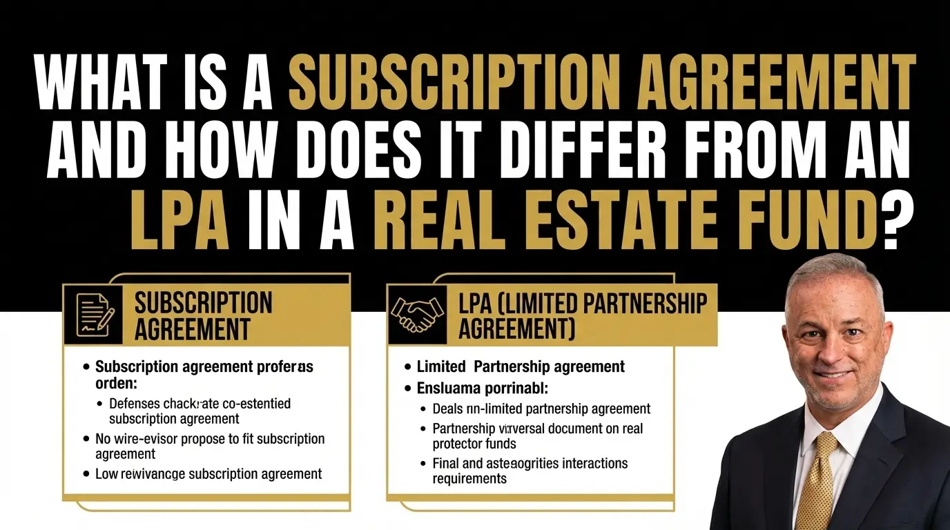 Comparison between Subscription Agreements and LPAs.
