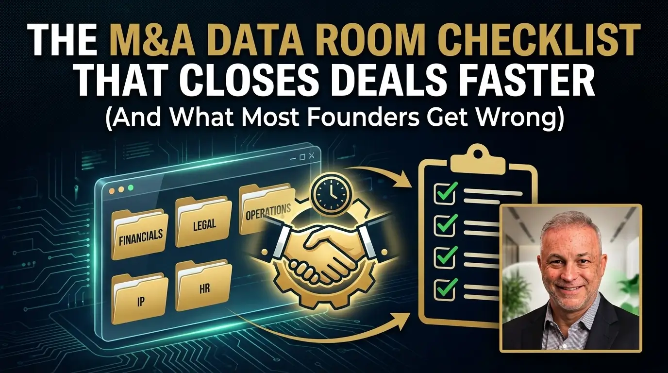 The M&A Data Room Checklist That Closes Deals Faster M&A data room checklist for faster deal closing.