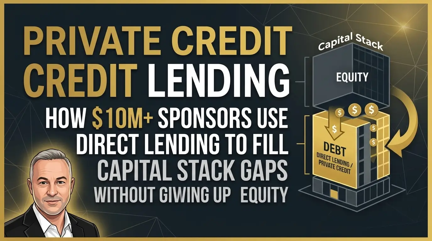 Private Credit Lending How $10M+ Sponsors Fill Capital Stack Gaps Private credit lending to fill capital stack gaps without giving up equity.