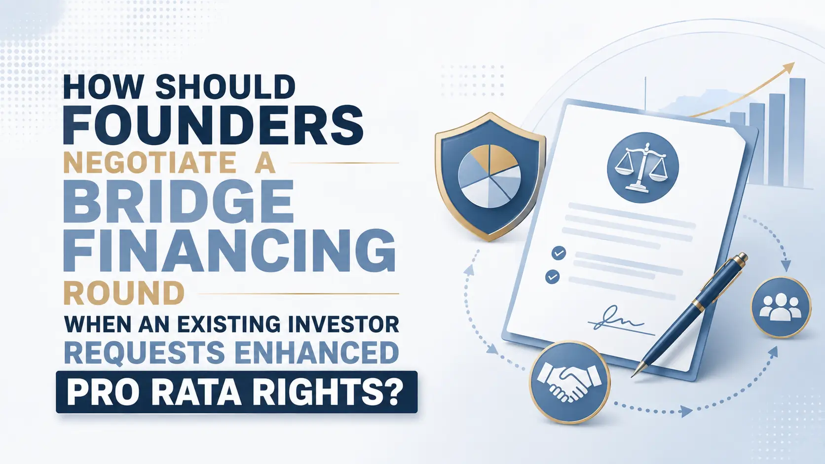 Negotiating Enhanced Pro Rata Rights in a Bridge Financing Round Founders negotiating bridge financing when an existing investor requests enhanced pro rata rights