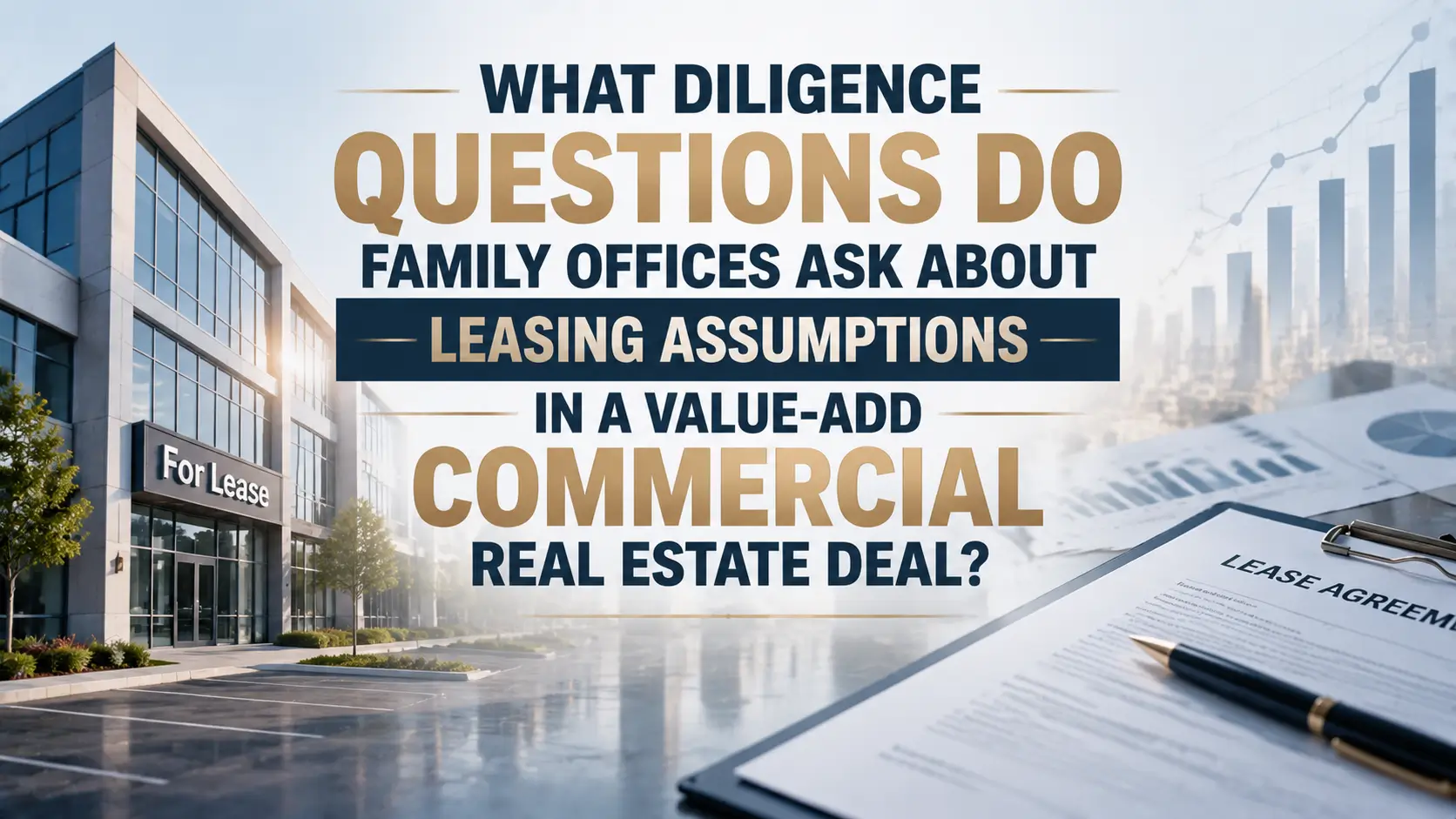 Family office reviewing commercial real estate leasing assumptions
