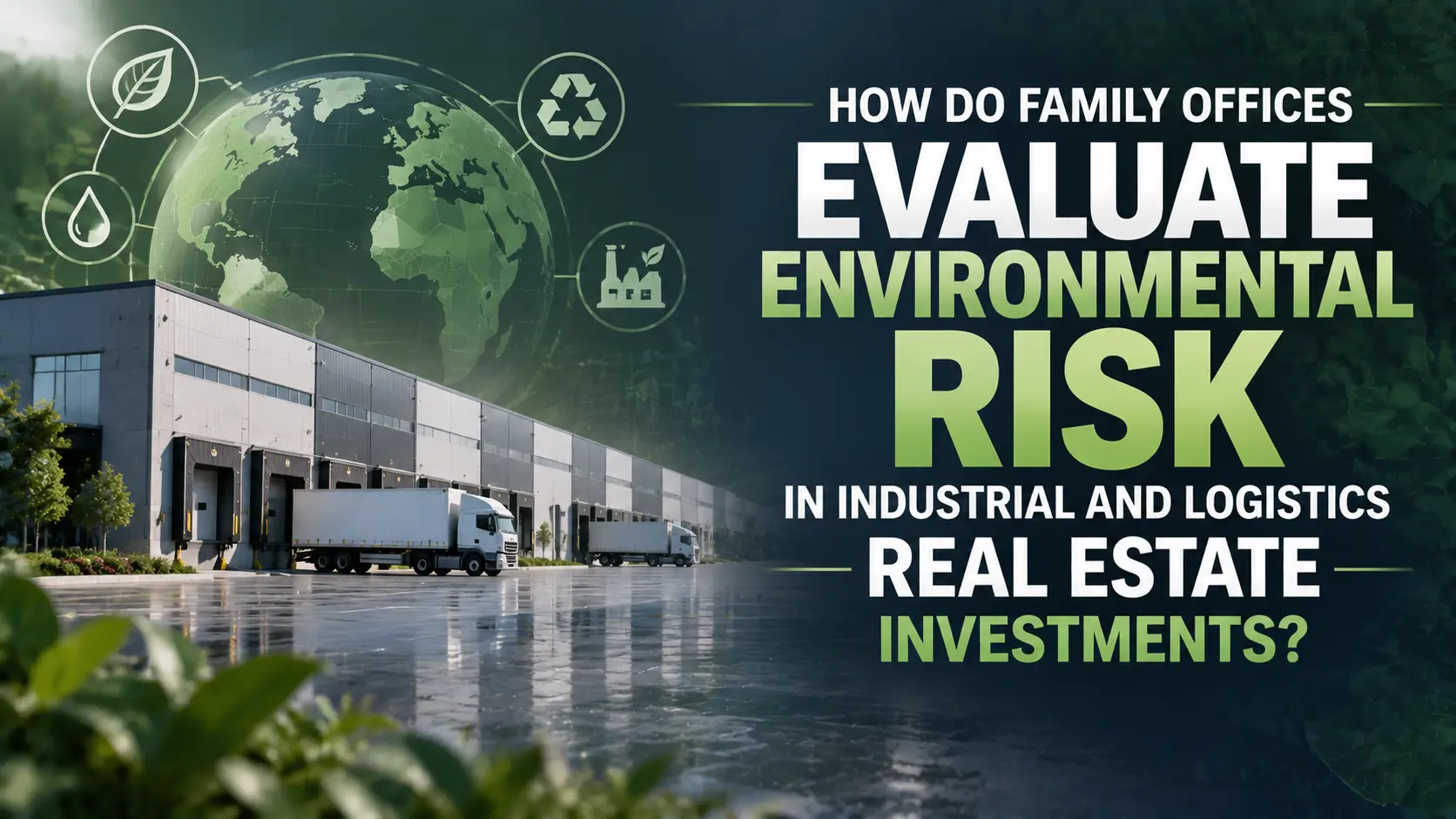 How Family Offices Evaluate Environmental Risk in Industrial and Logistics Real Estate Family offices evaluating environmental risk in industrial and logistics real estate