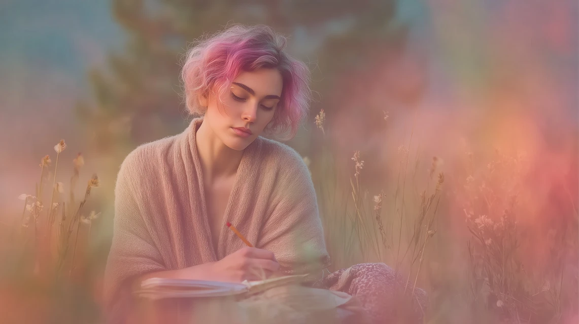 Person drawing as they explore gender using art therapy | Blog | CSP