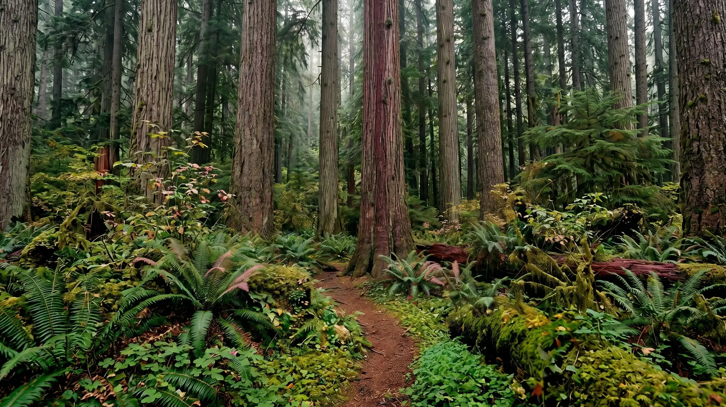 Trees in a coastal BC rainforest | Therapy Blog | CSP