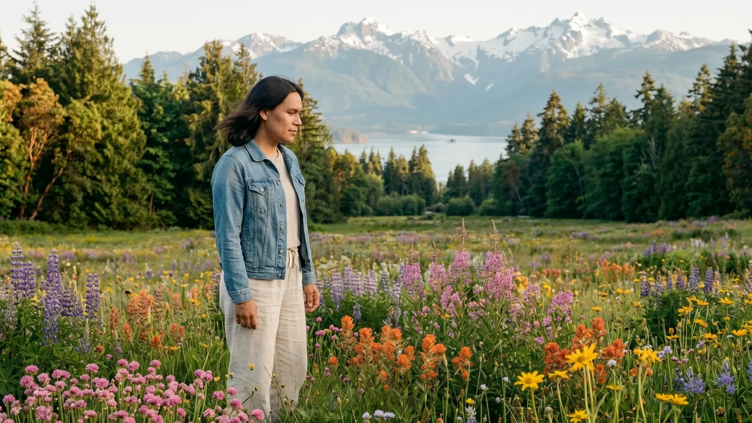 A trans woman on a shoreline in BC | Therapy Blog | CSP