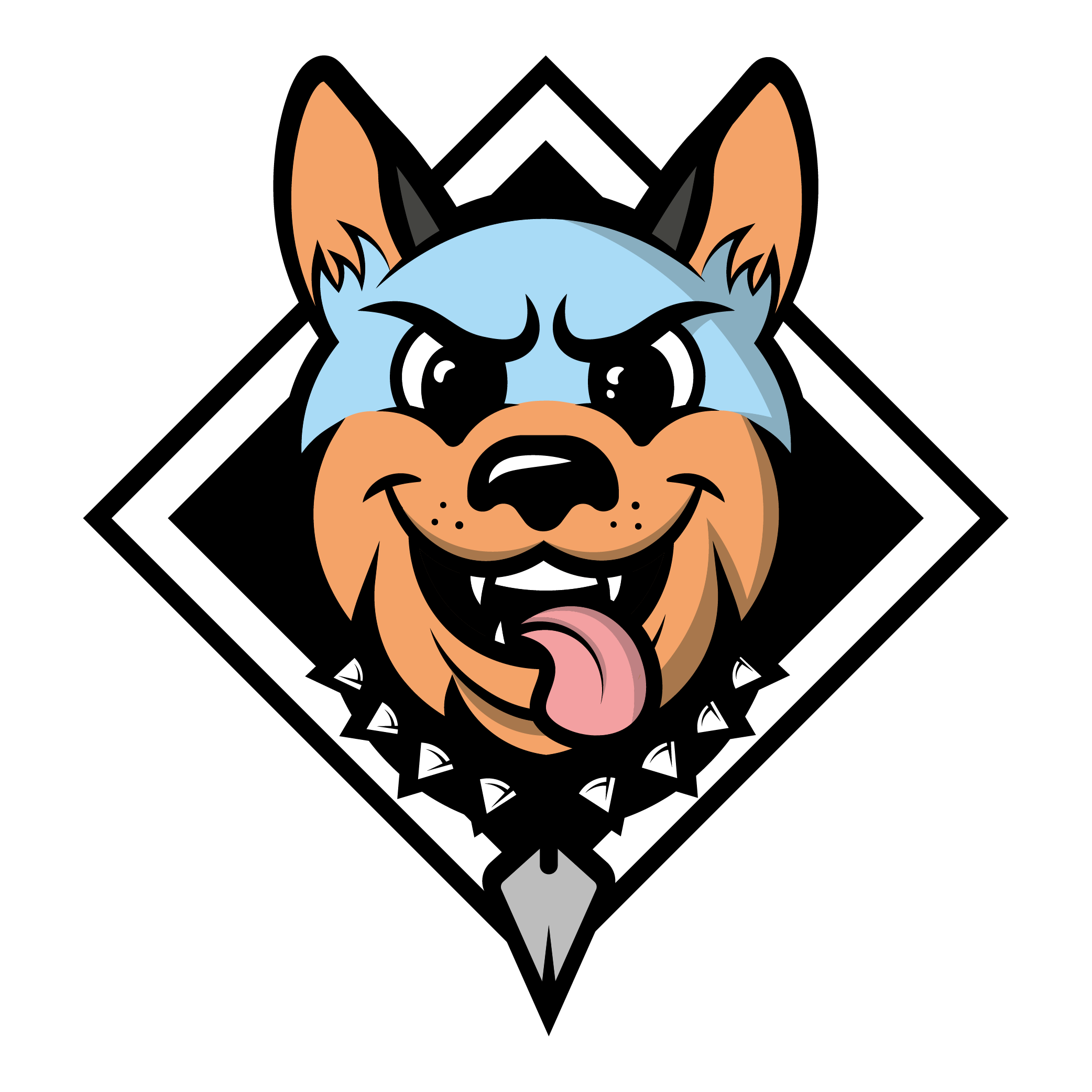 Blue Dogs Tiling and Waterproofing Brand Mark