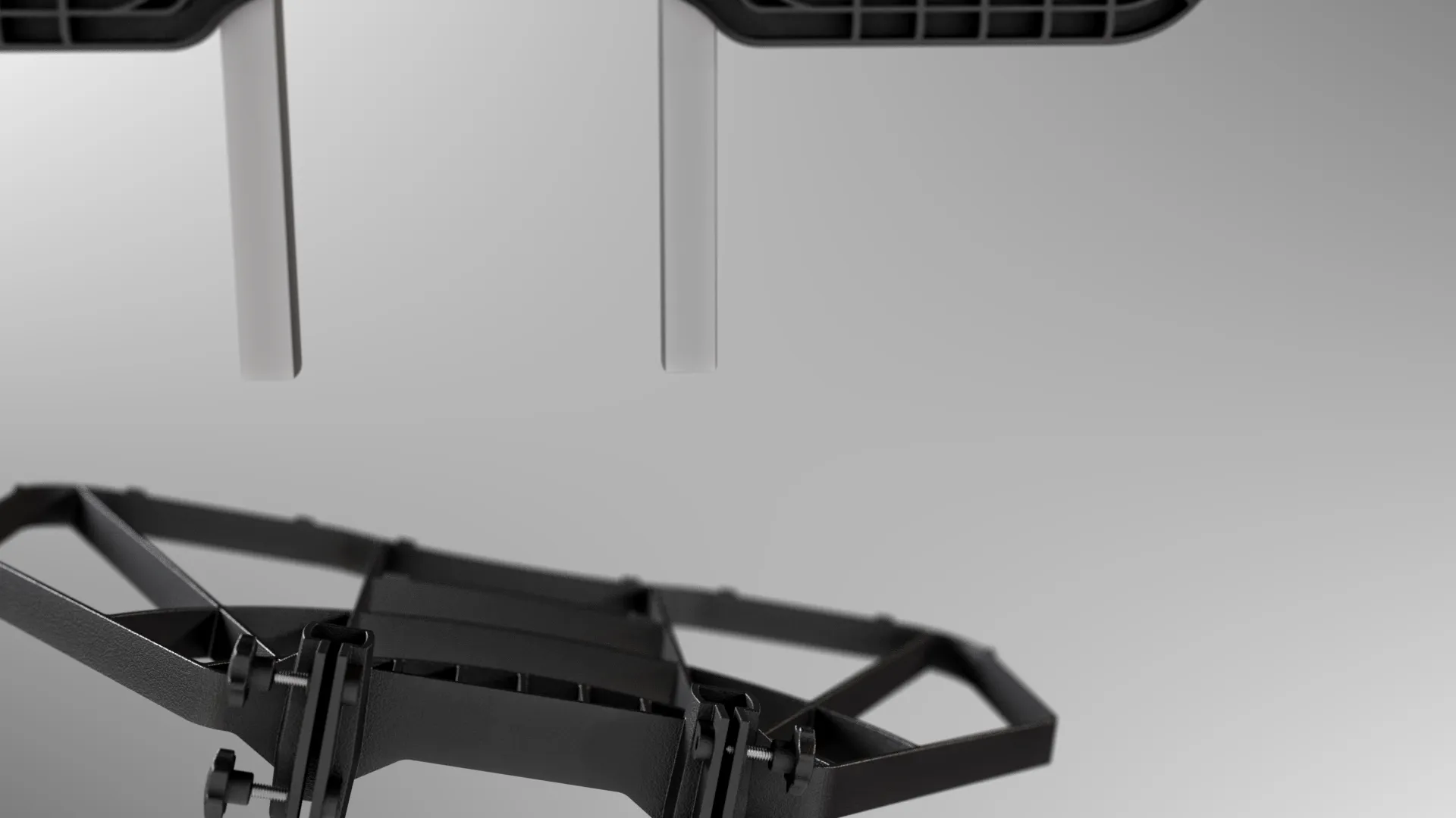 A 3D photo-realistic render of an Asigh Blanket lifter.
