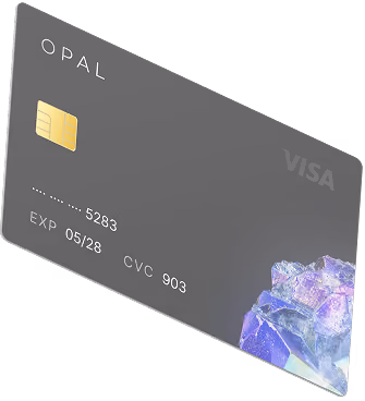 Opal Visa ad-spend card