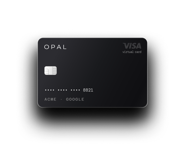 Opal virtual card