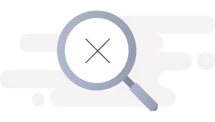 A magnifying glass with a cross on it.