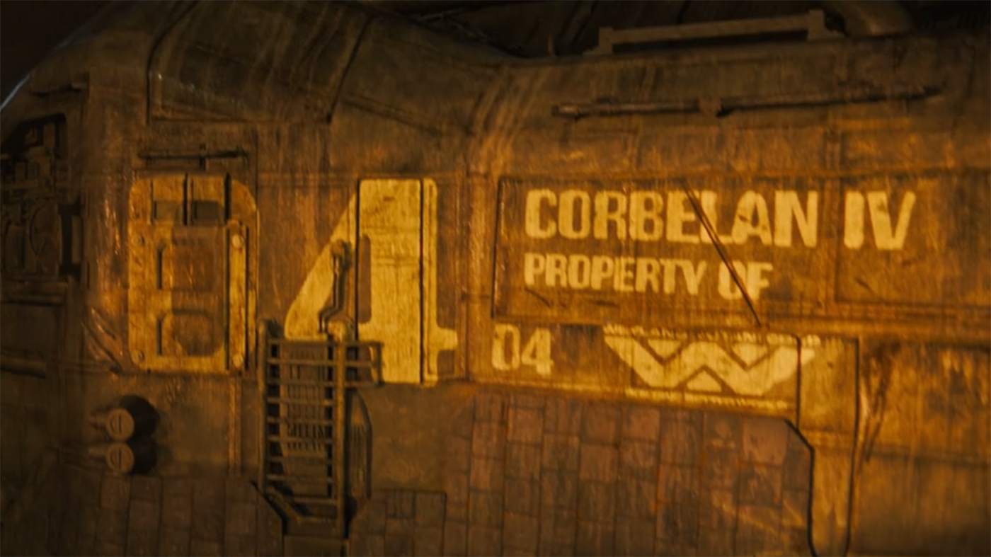 A still of the Corbelan from Alien: Romulus.