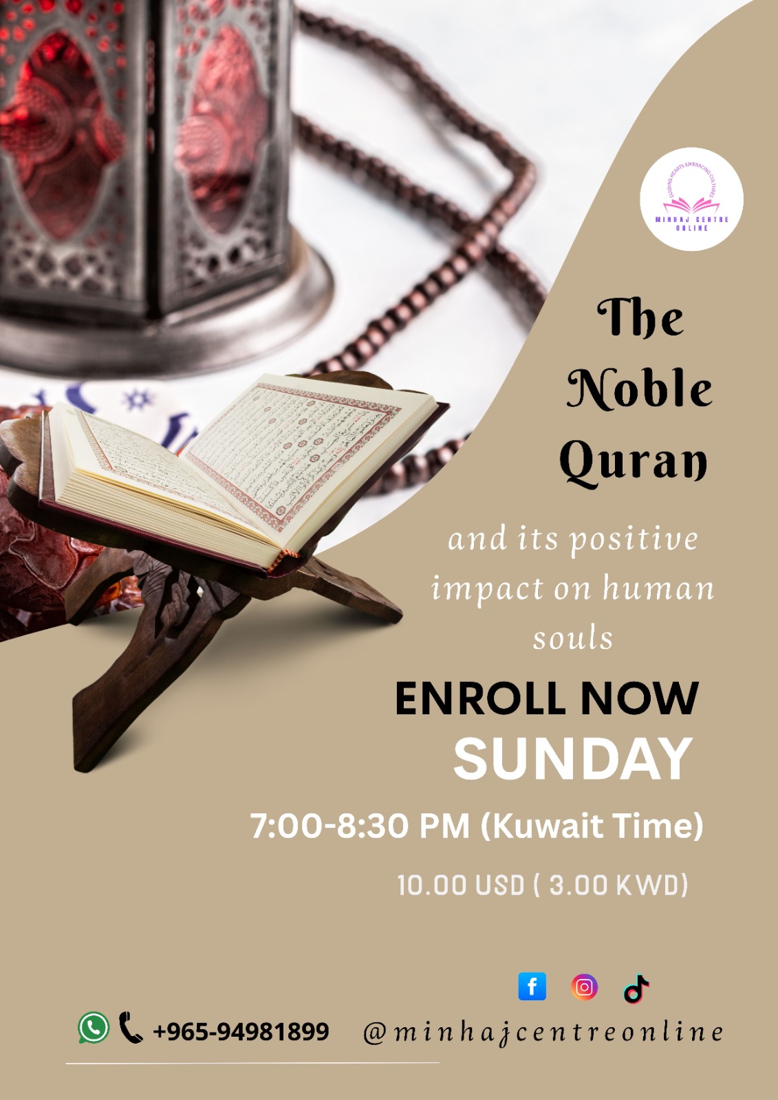 The Noble Quran & its impact on Human Soul