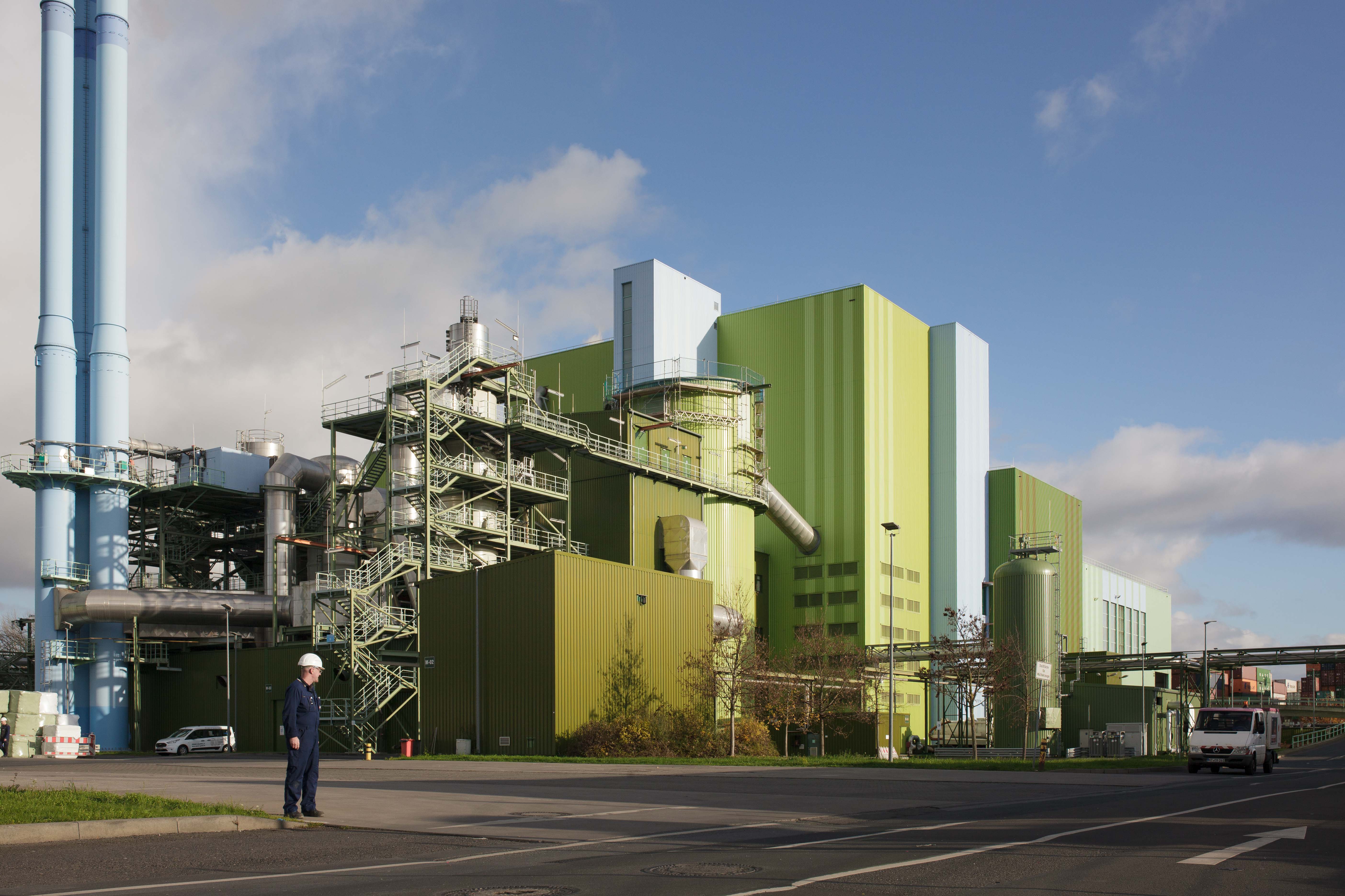 A woman is talking to a man