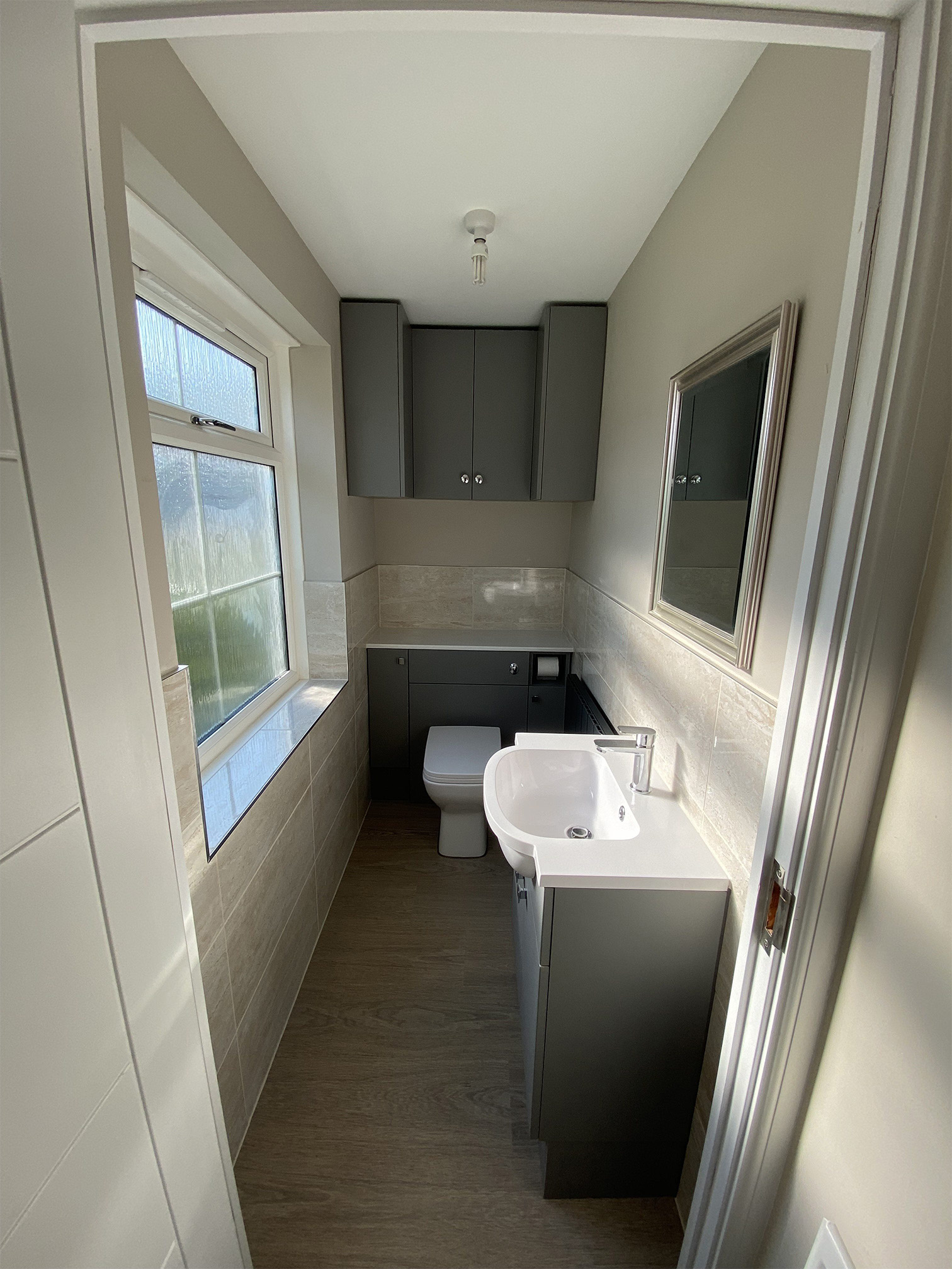 Client toilet.