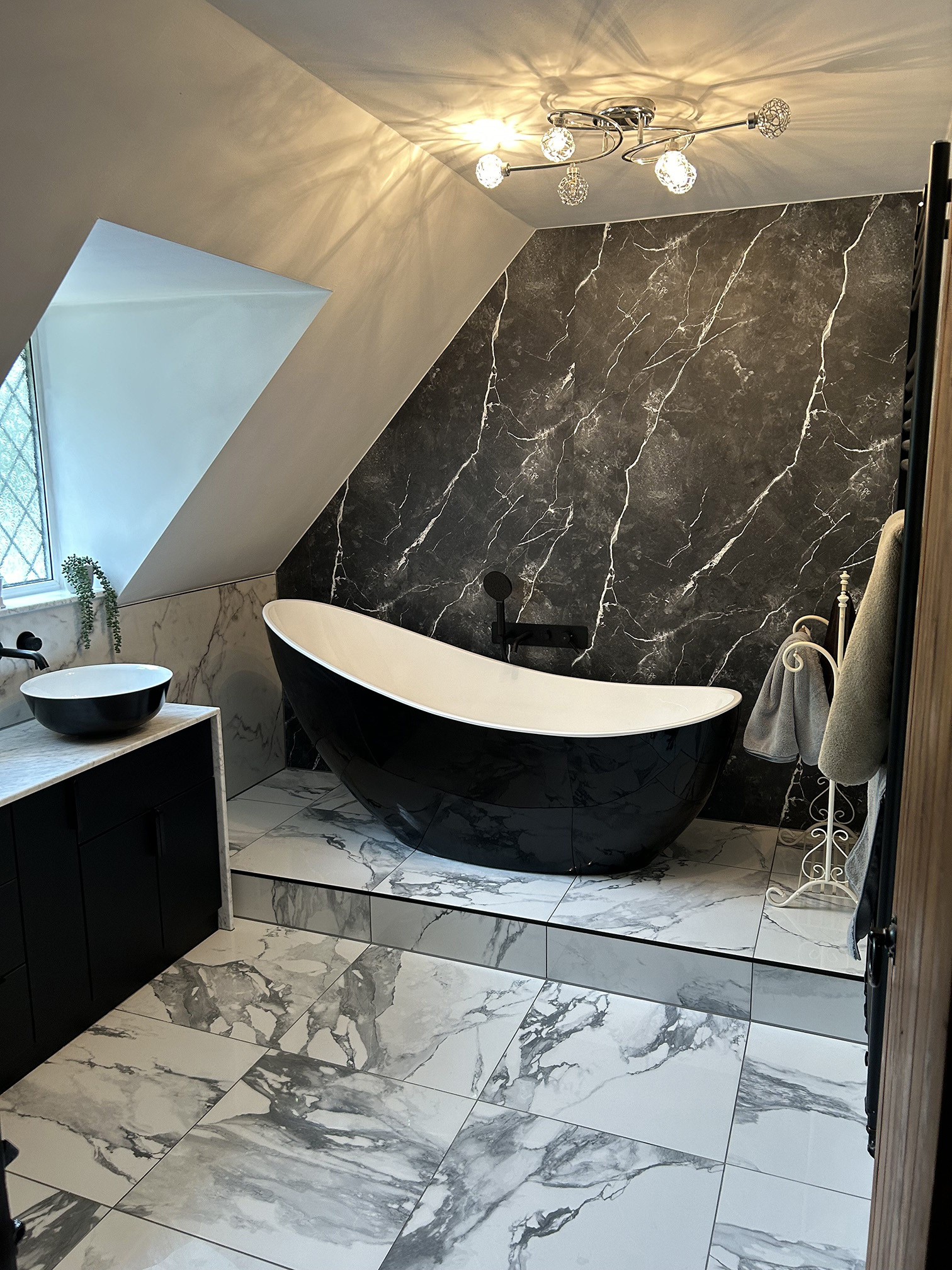Client bathroom.