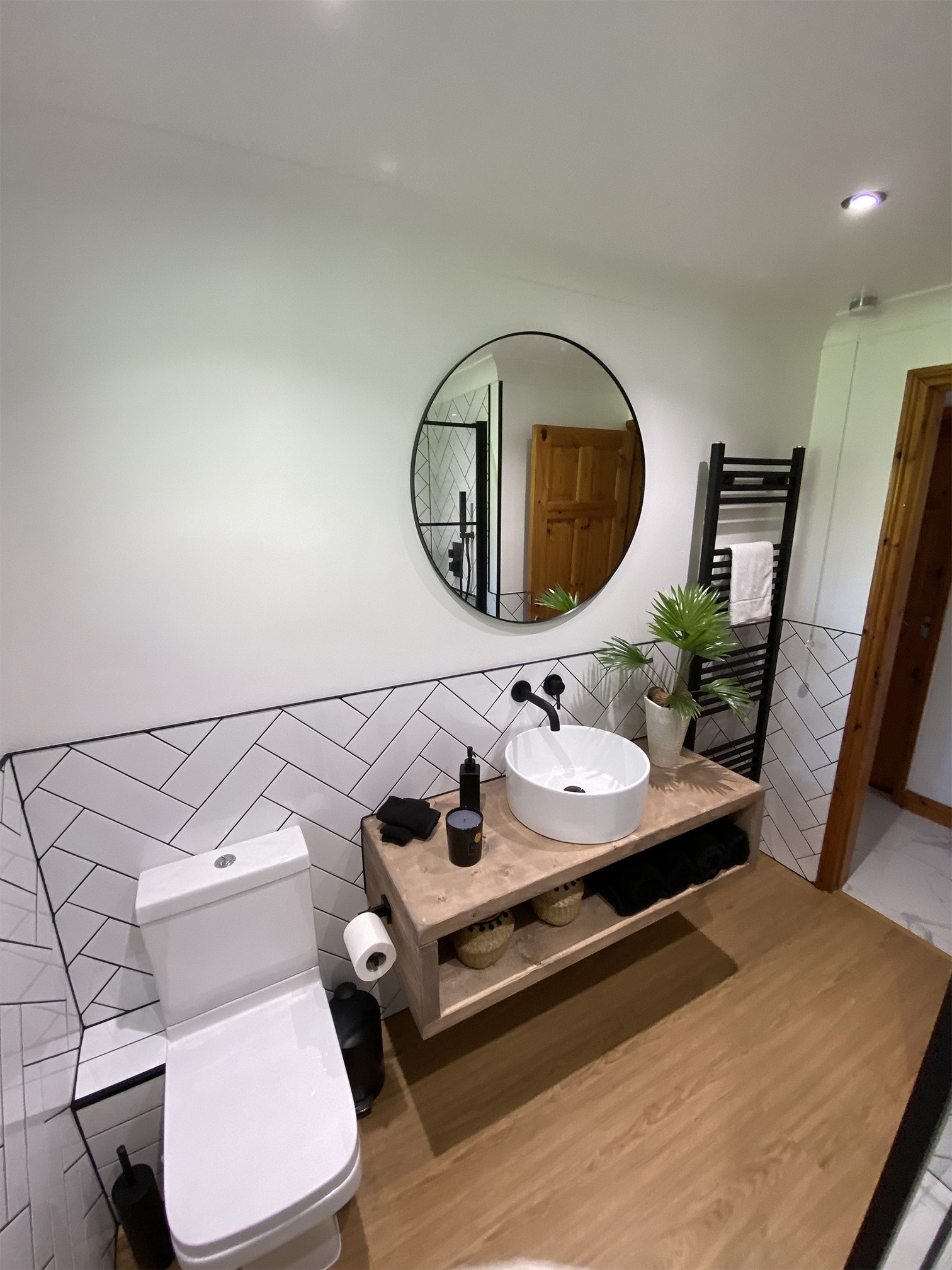 Client bathroom.