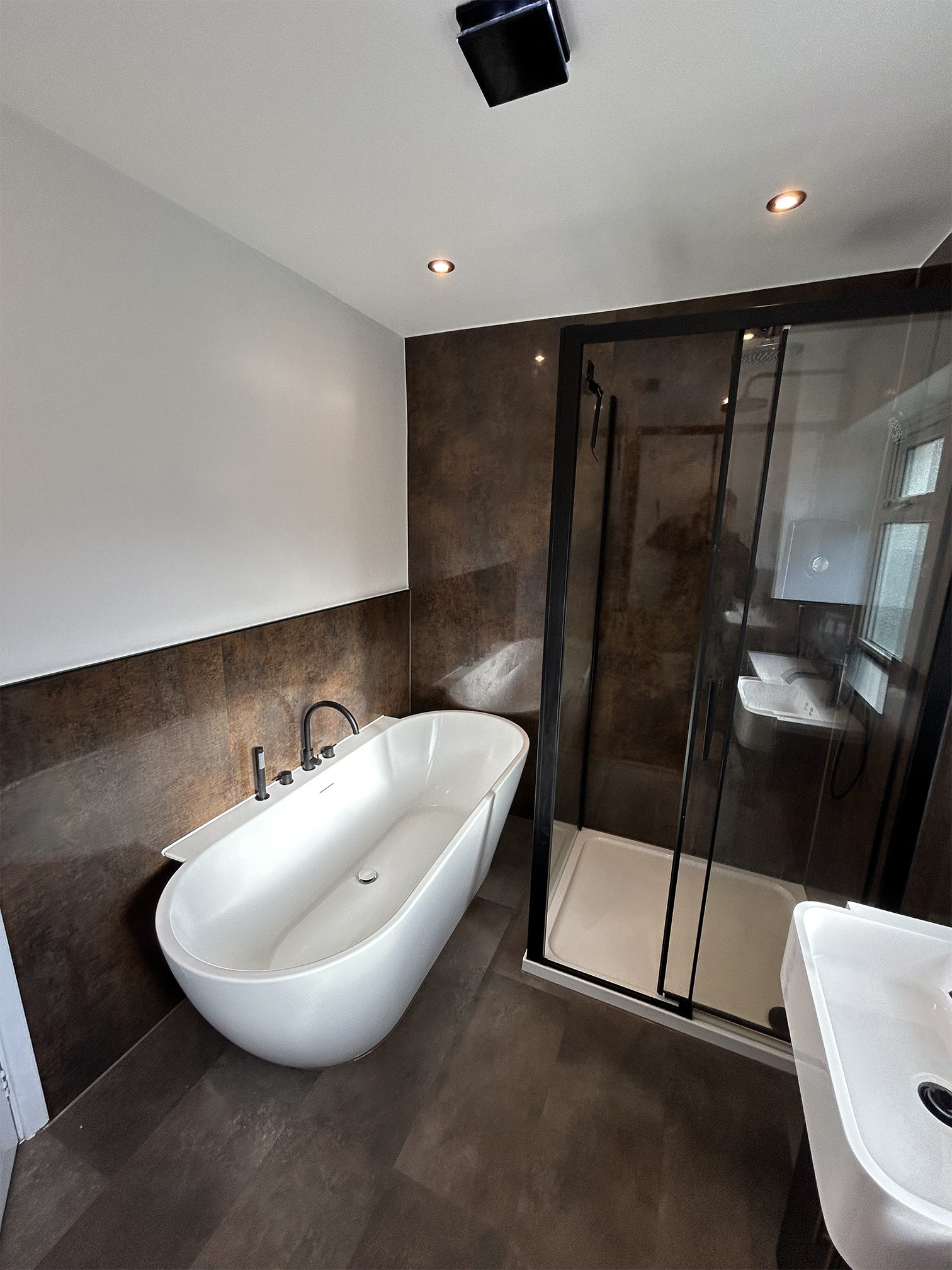 Client bathroom.