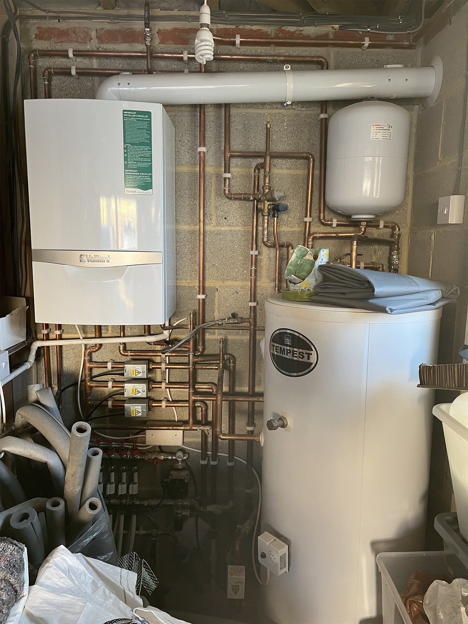 Client boiler.