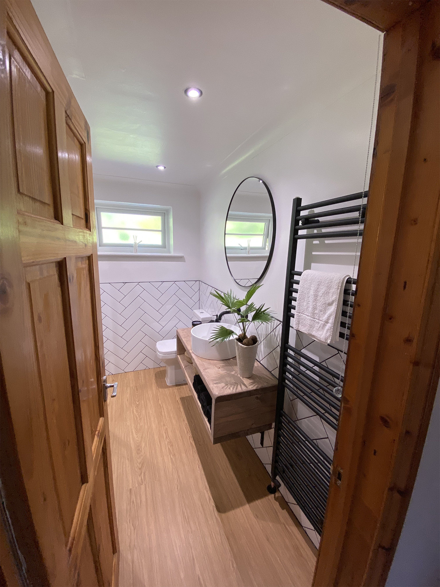 Client bathroom.